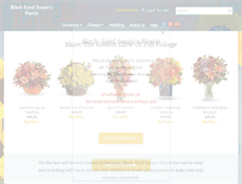 Tablet Screenshot of blackeyedsusansflorist.net